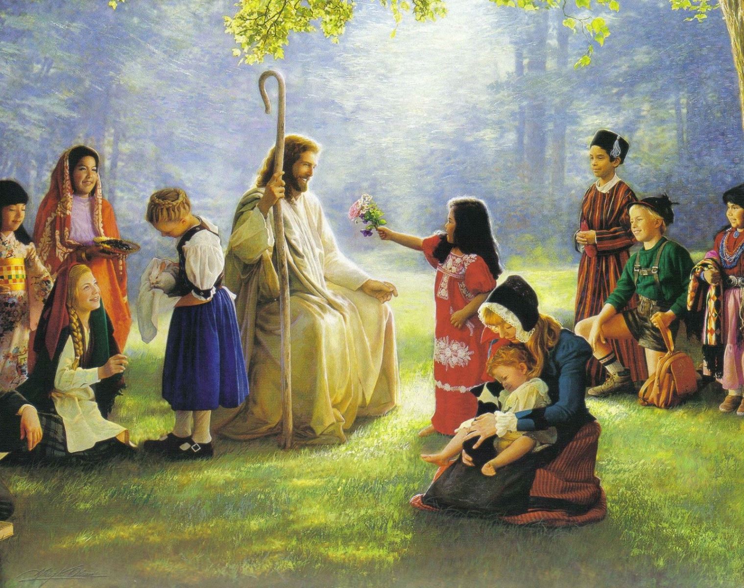 Ảnh chúa Giêsu và trẻ em