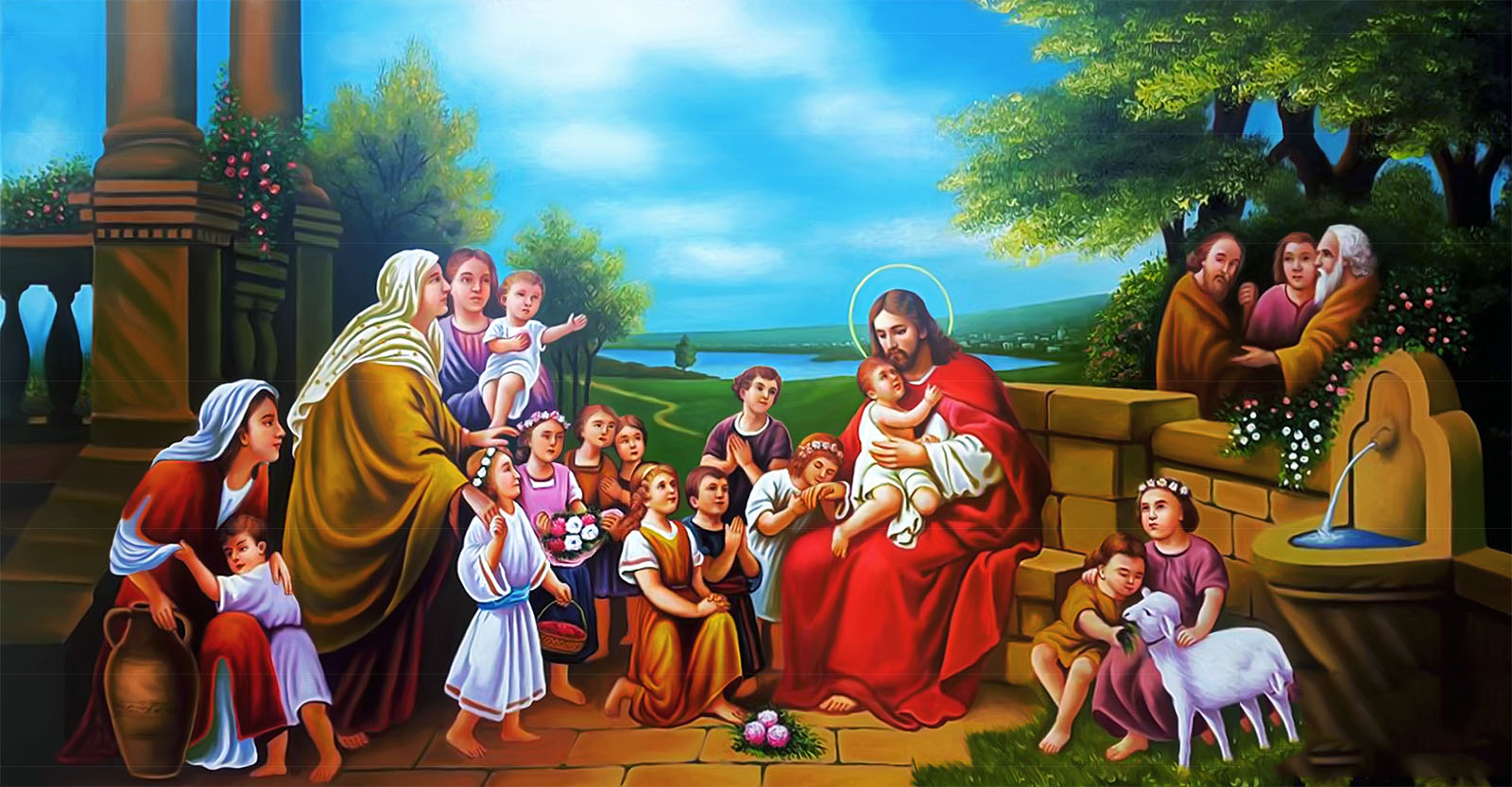 Ảnh trẻ em và chúa Giêsu