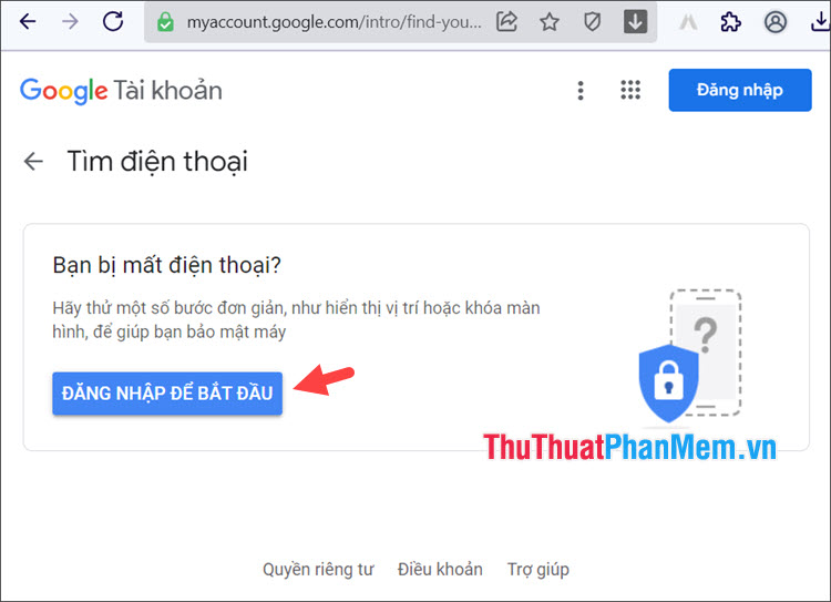 Cách định vị điện thoại bằng Gmail để tìm vị trí điện thoại bị mất