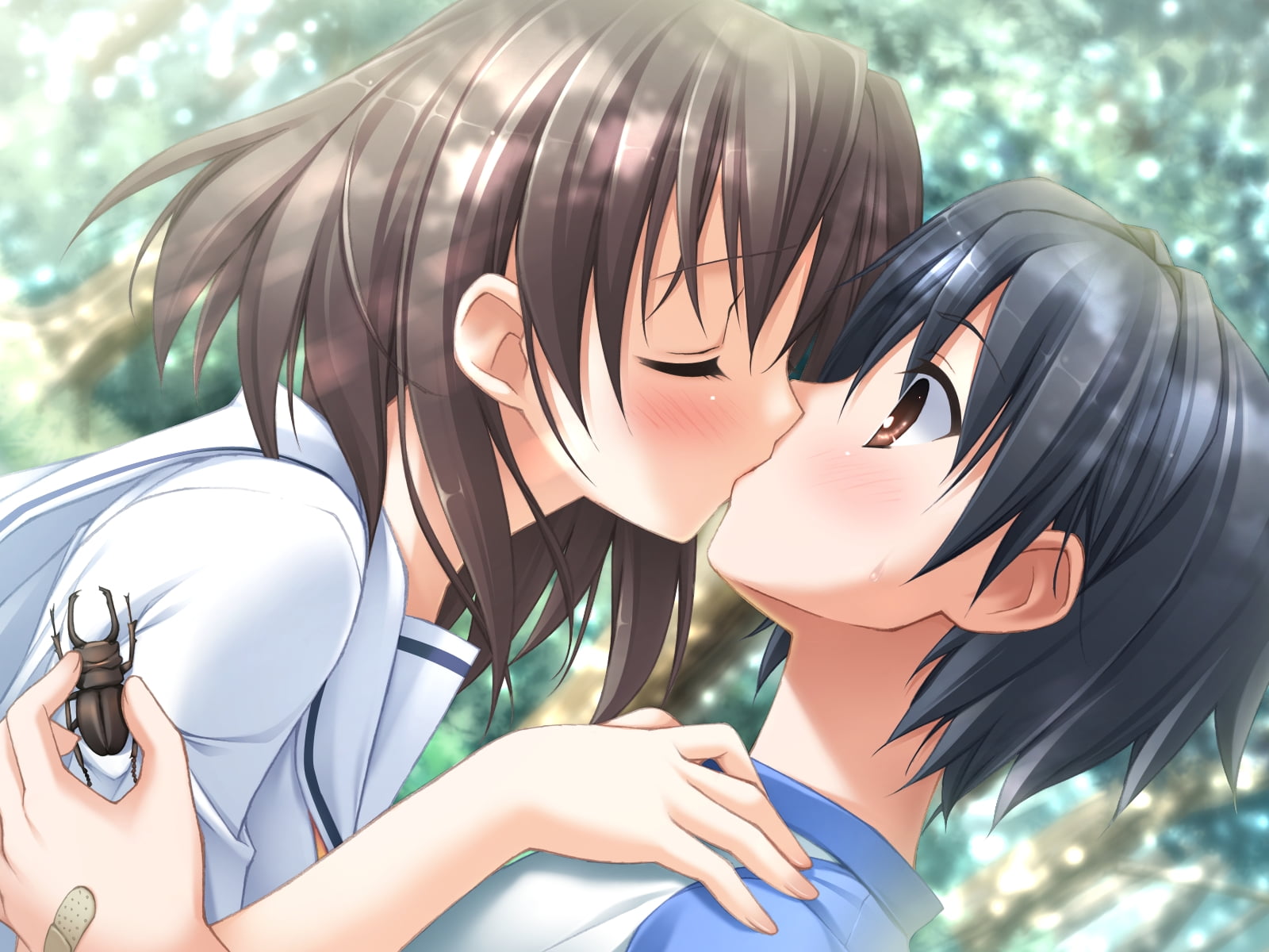 Hình ảnh Anime hôn nhau đáng yêu đẹp