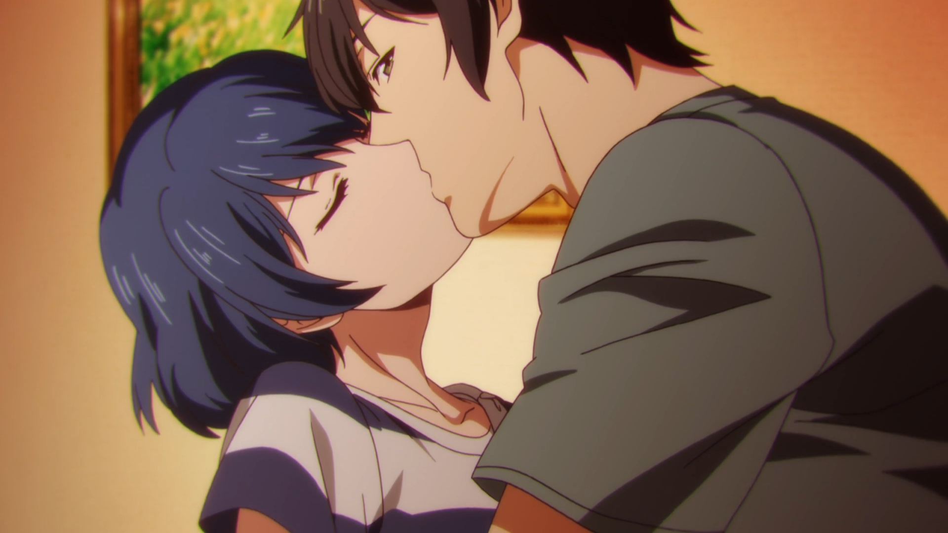 Hình ảnh Anime hôn nhau dễ thương