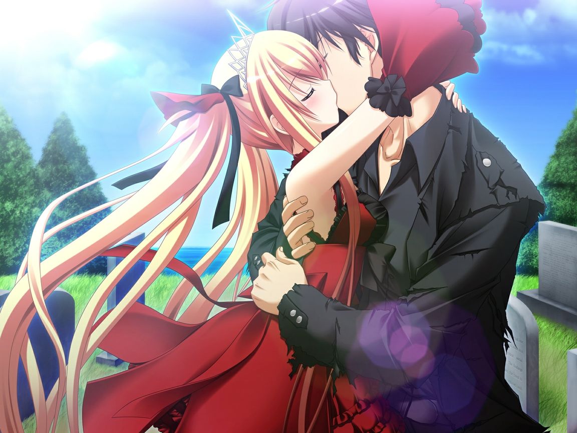 Hình ảnh Anime hôn nhau ngọt ngào cực đẹp