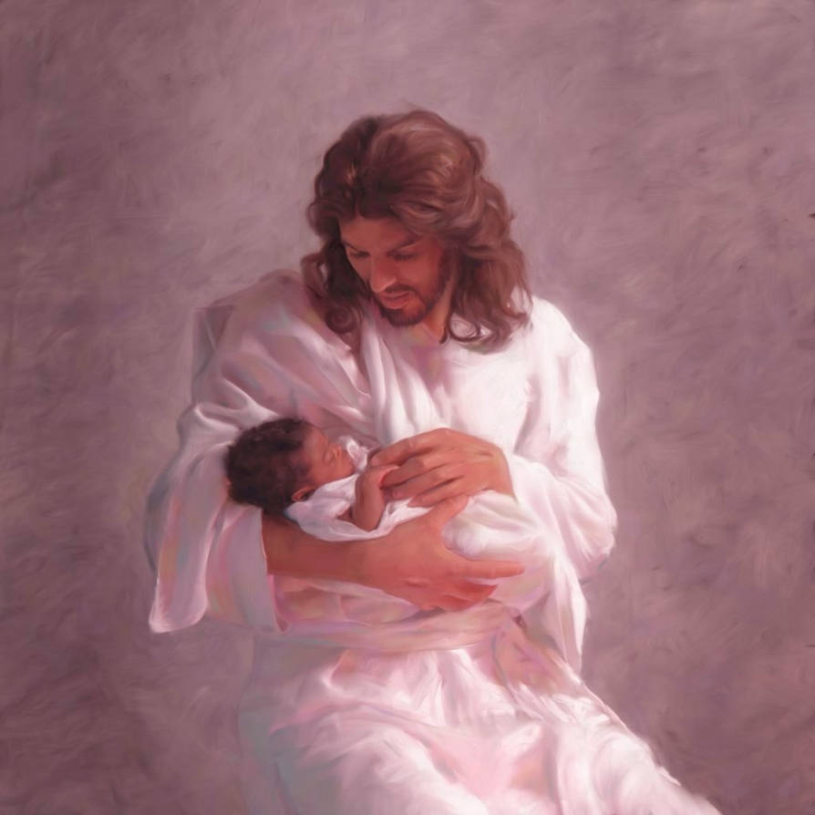 Hình ảnh chúa Giêsu và đứa trẻ
