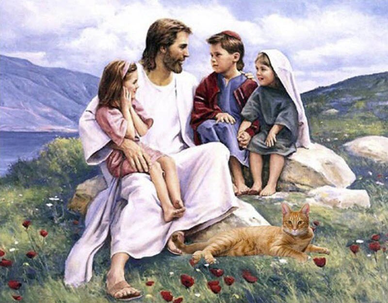 Hình ảnh chúa Giêsu và trẻ em