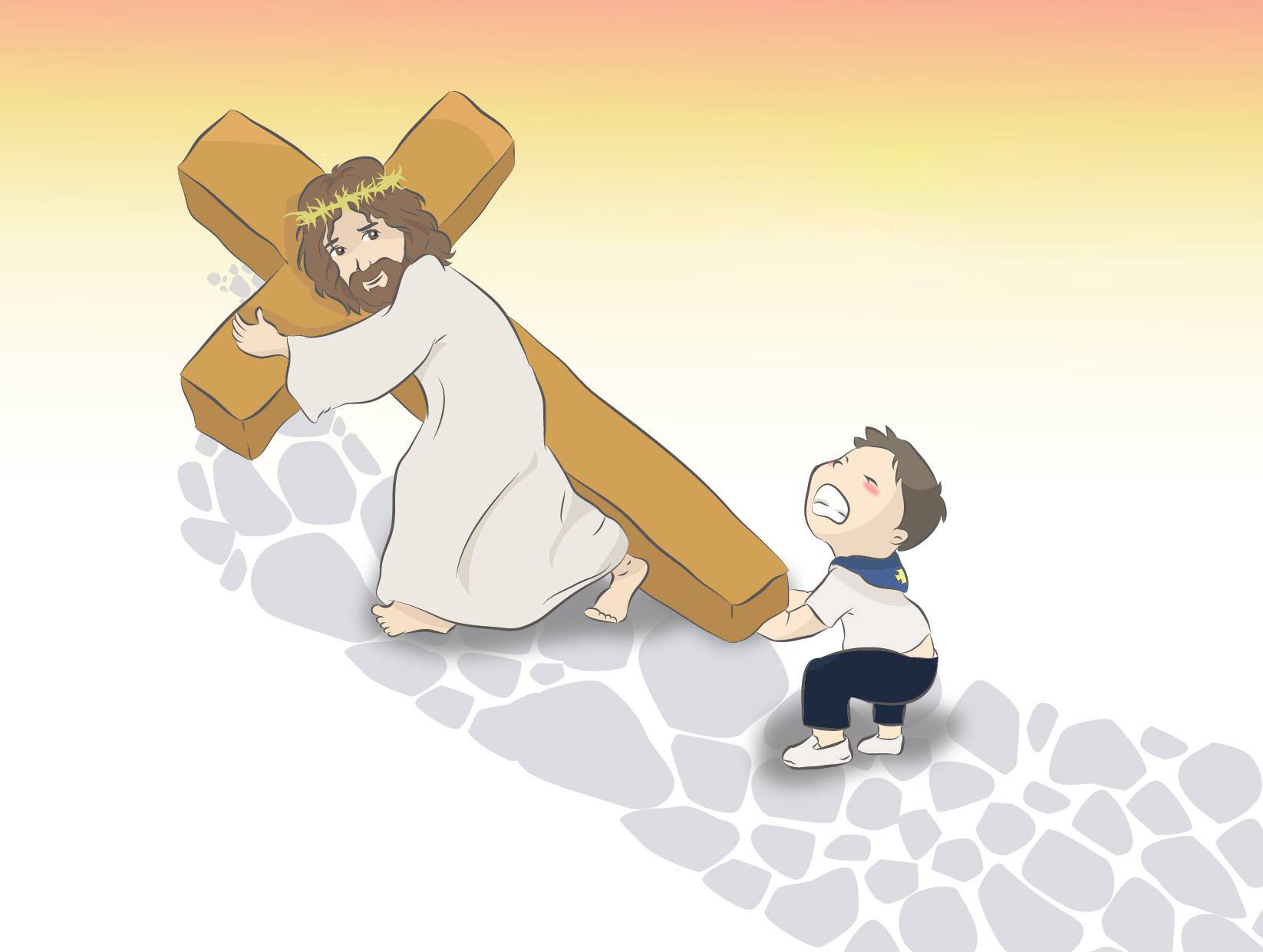 Hình ảnh dễ thương về chúa Giêsu và trẻ em
