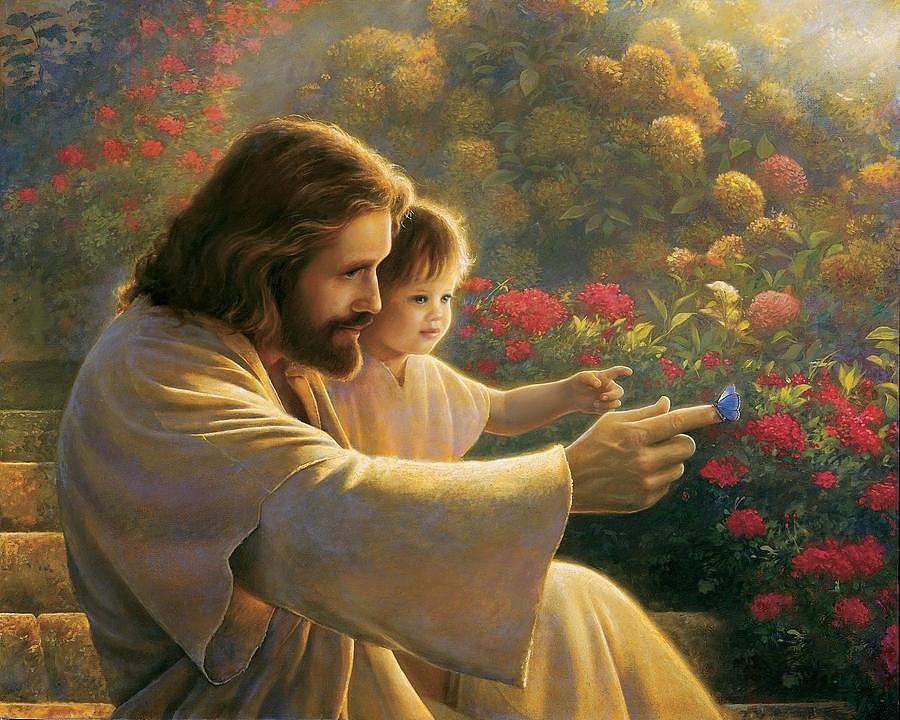 Hình ảnh trẻ em và chúa Giêsu tuyệt đẹp