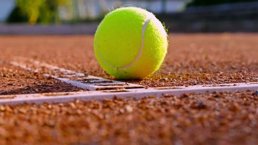 Background bóng Tennis nền đất