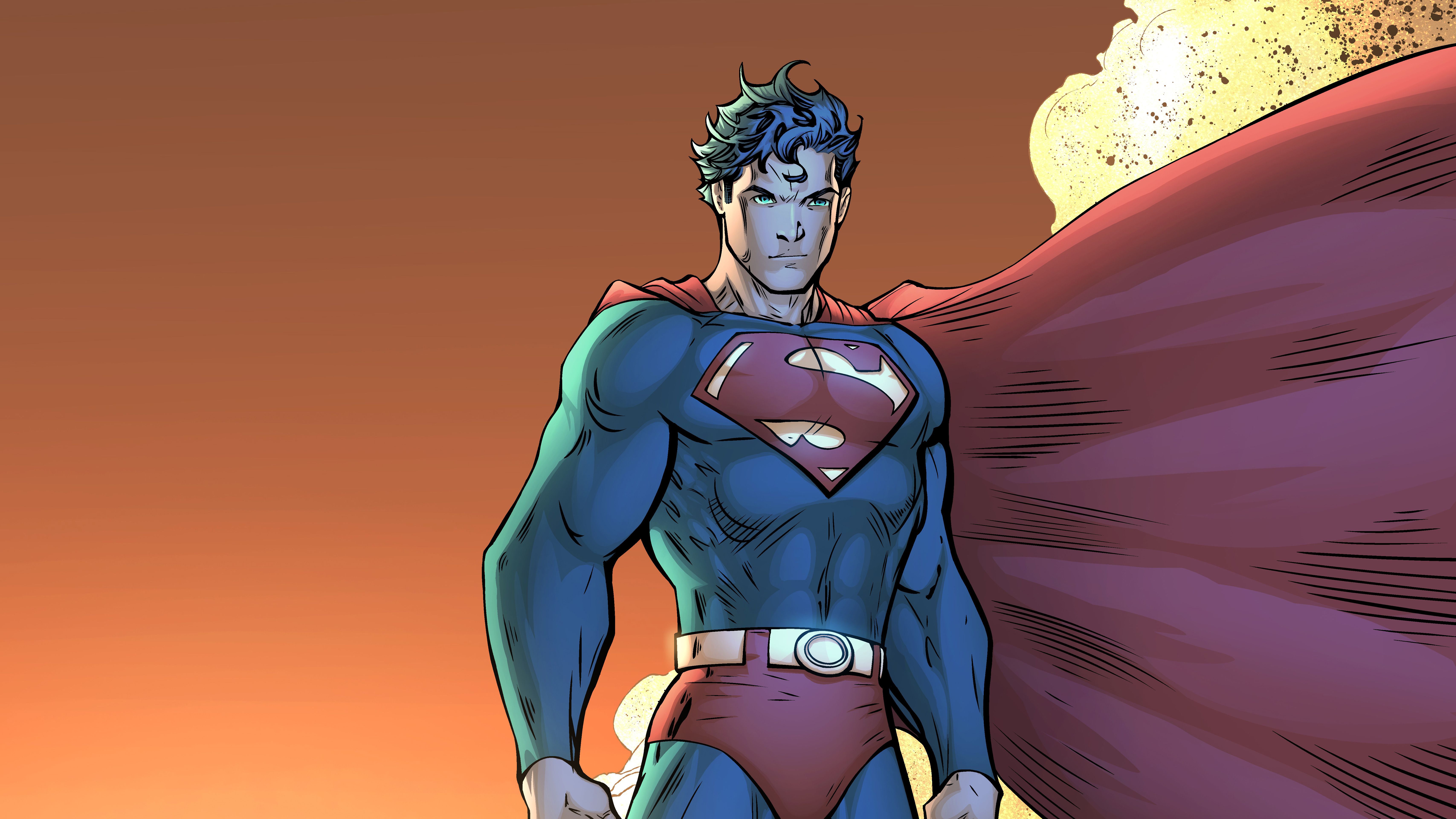 Background Comic Superman