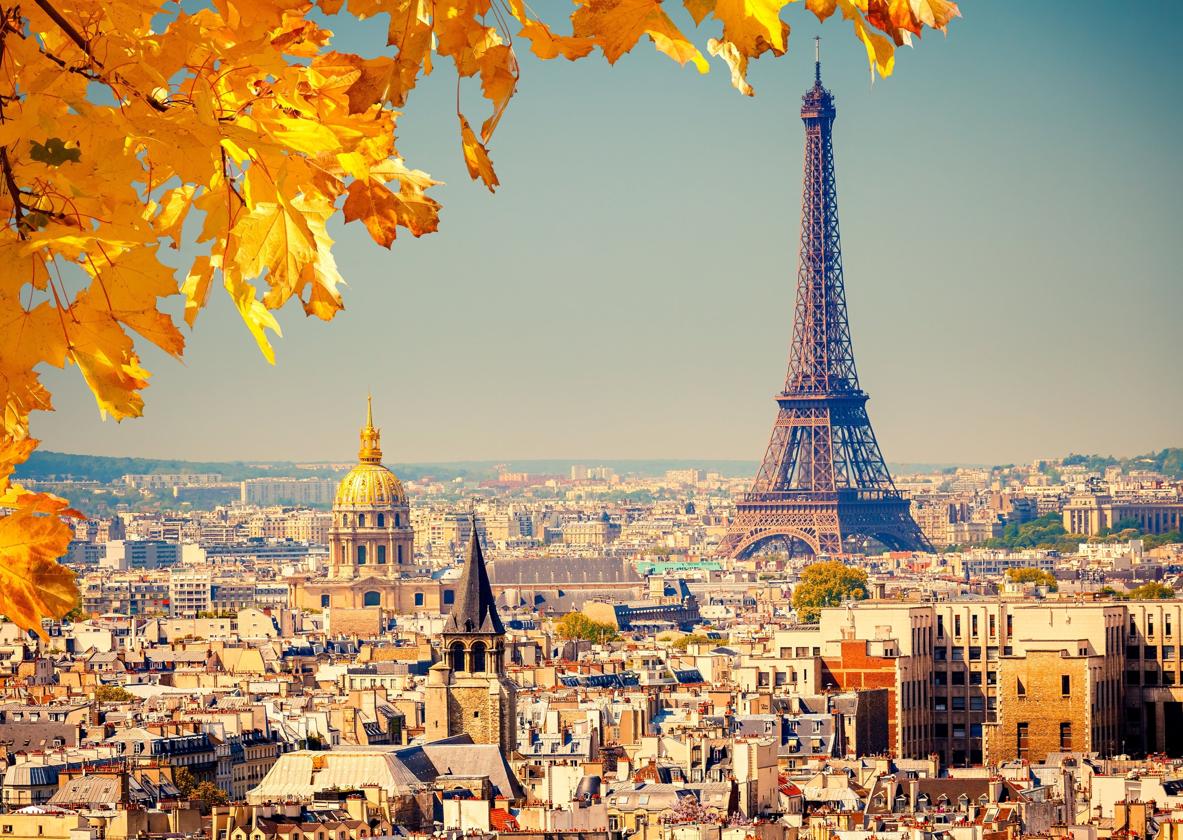 Background mùa thu nước Pháp