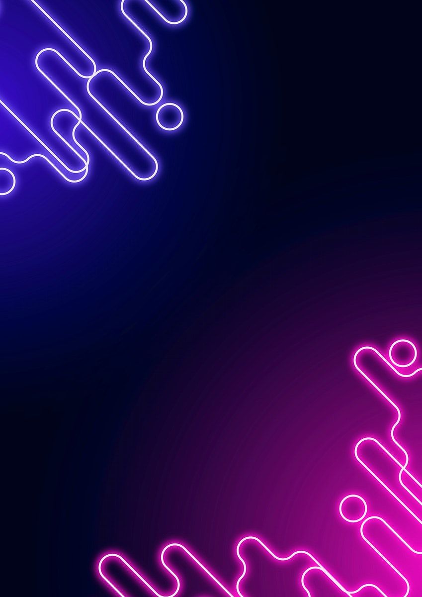 Background poster neon