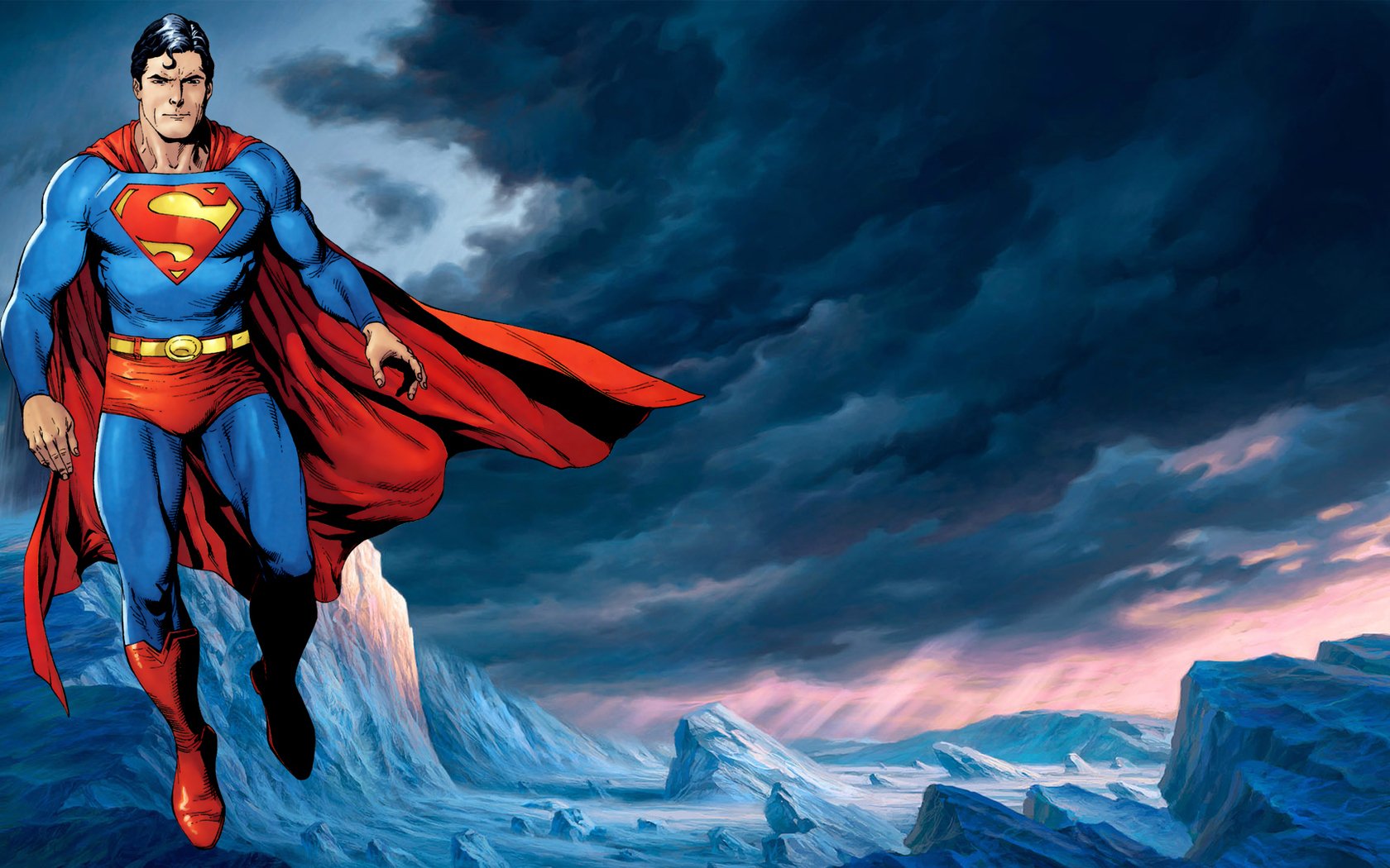 Background Superman Comic