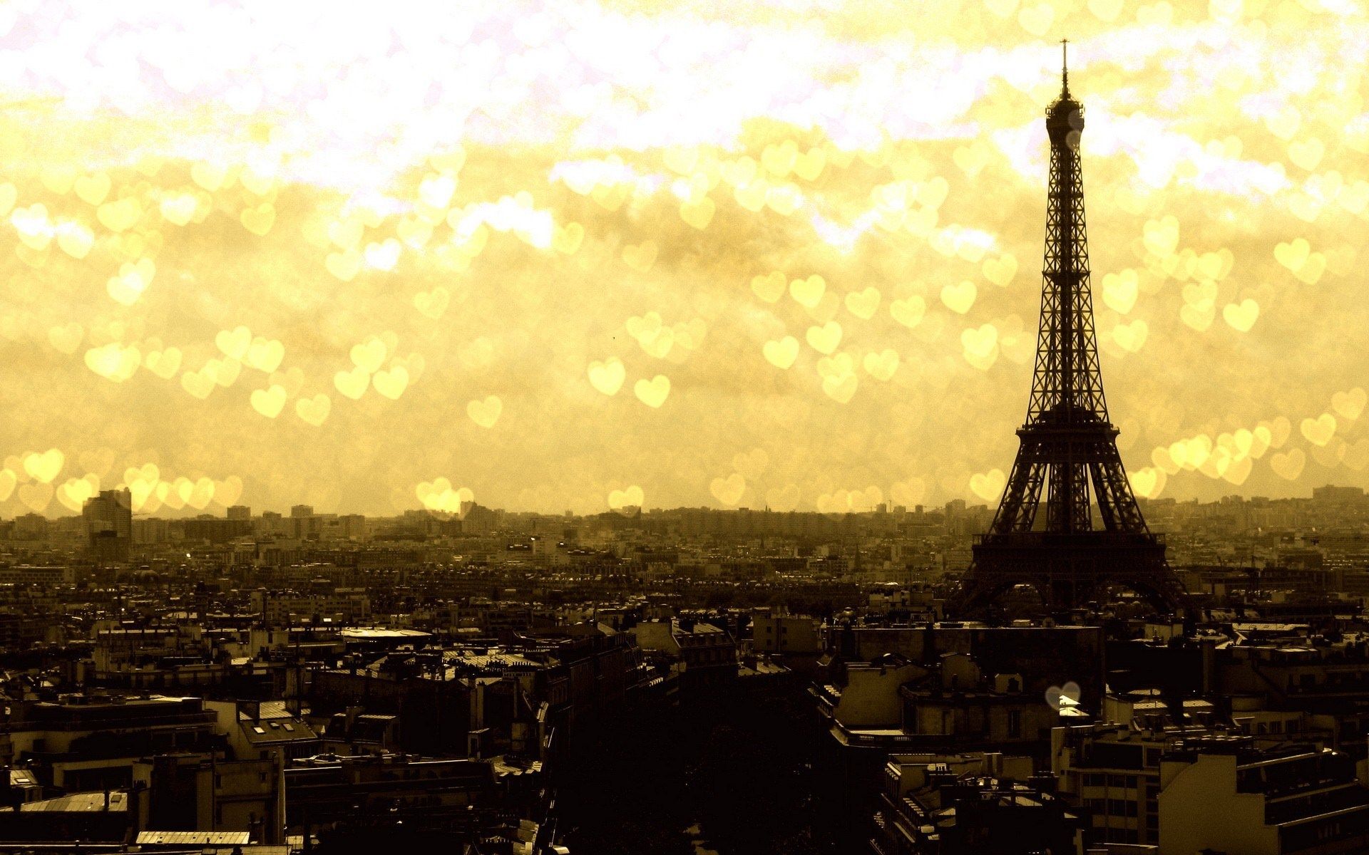 Background tháp Eiffel Pháp đẹp