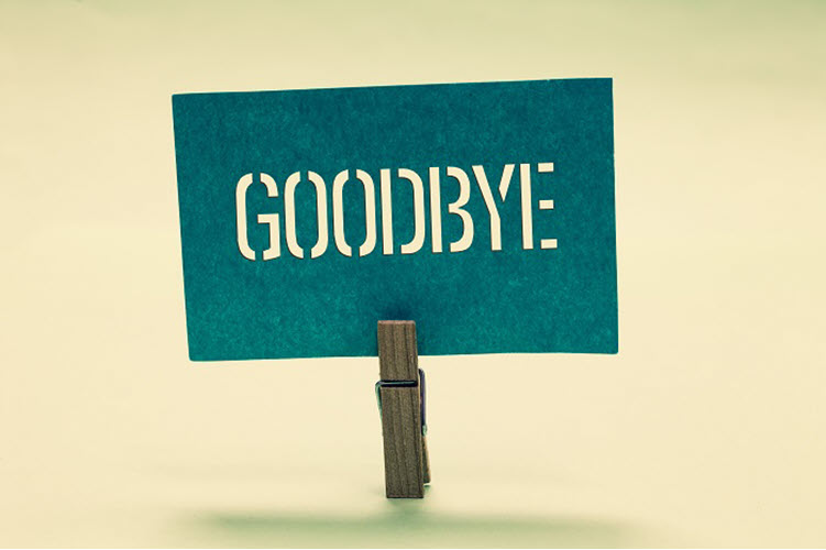 Hình ảnh chữ Goodbye