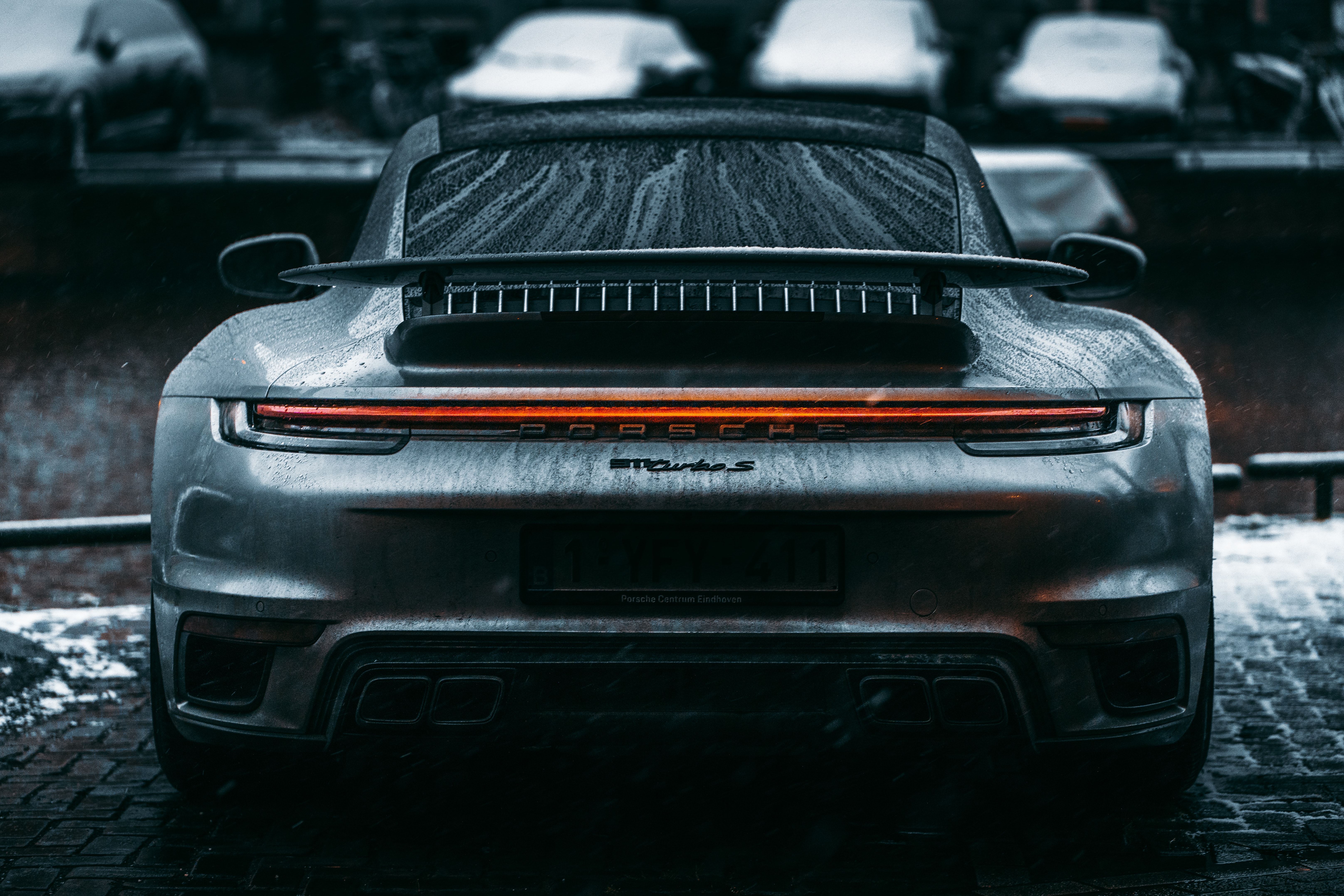 Tem thiết kế Porsche 911 xanh lam độ cực chất  otohoangkimcom
