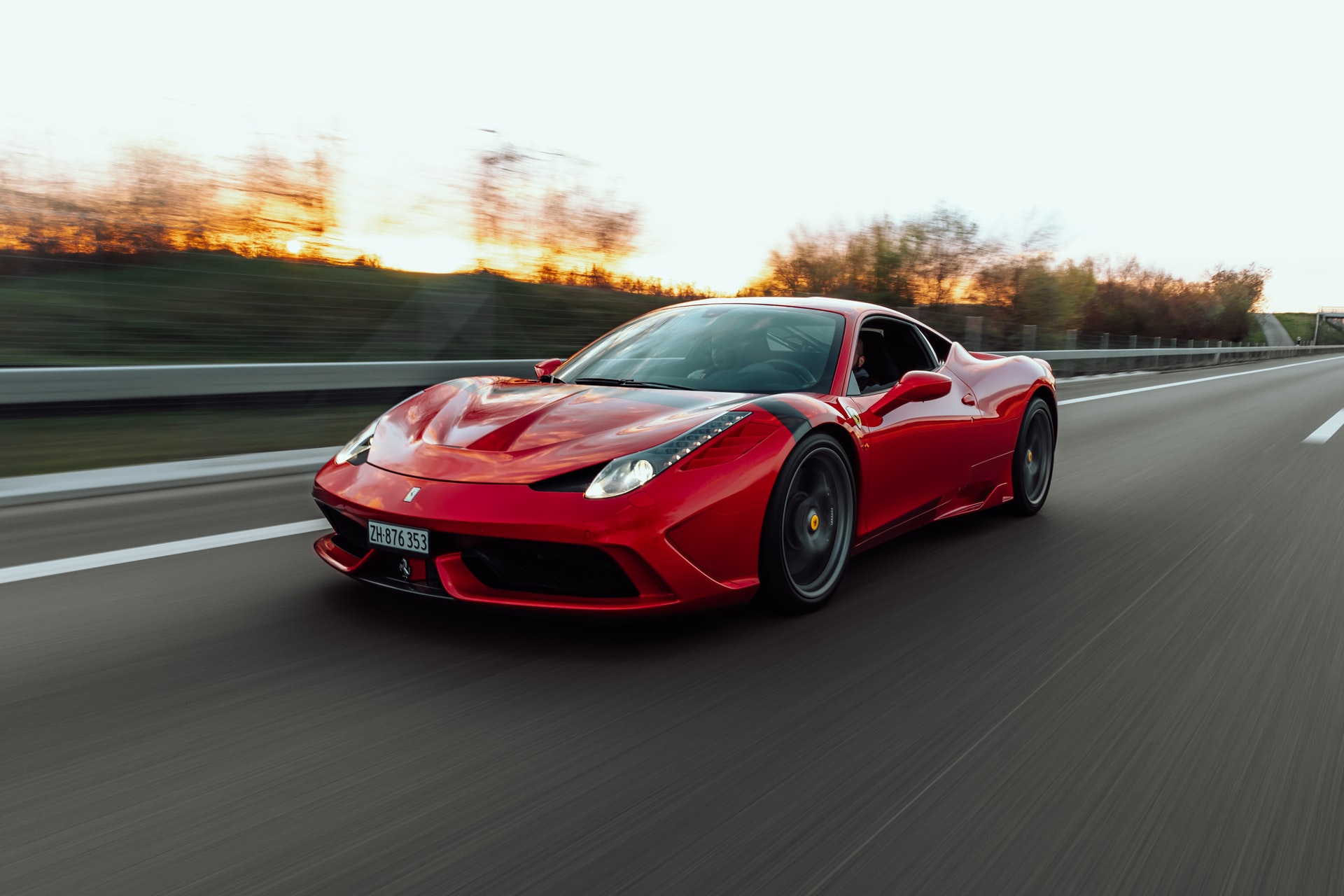 Nền xe Ferrari cực chất