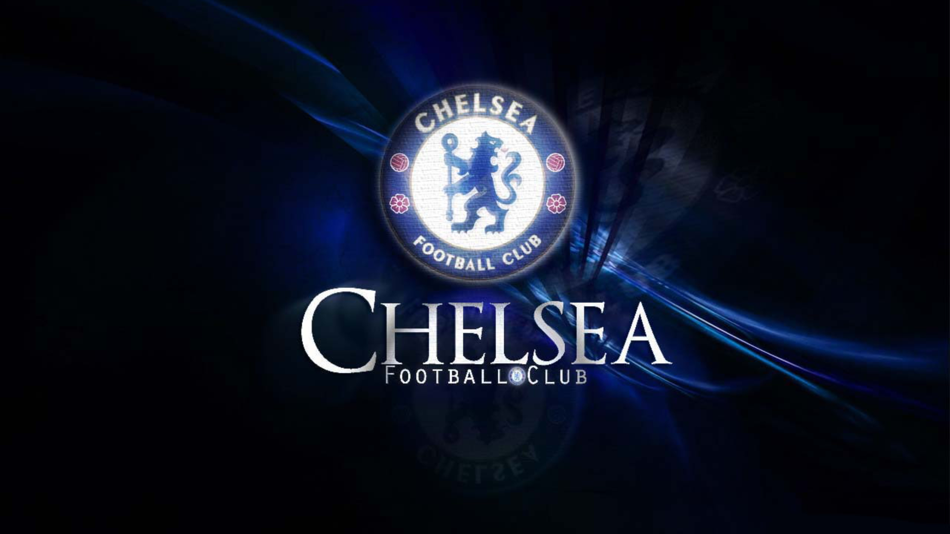 Logo Chelsea trắng đơn giản