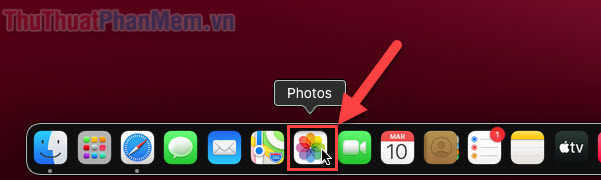 Mở ứng dụng Ảnh (Photos) trên máy Mac của bạn