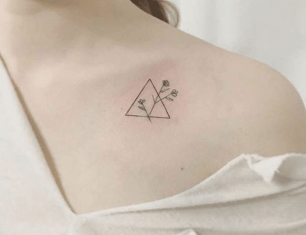 Hình tattoo đơn giản và giản dị tuy nhiên đẹp