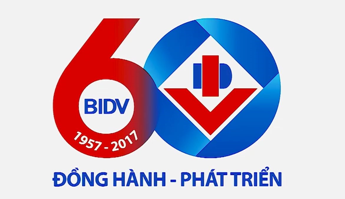 Logo ngân hàng BIDV 60 năm