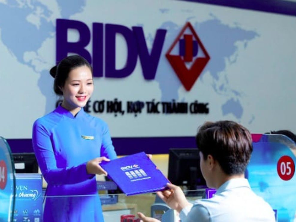 Logo trong ngân hàng BIDV