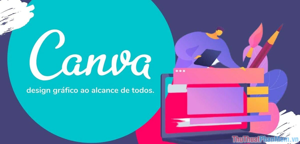 Canva là một ứng dụng thiết kế trực tuyến được ra mắt từ năm 2013
