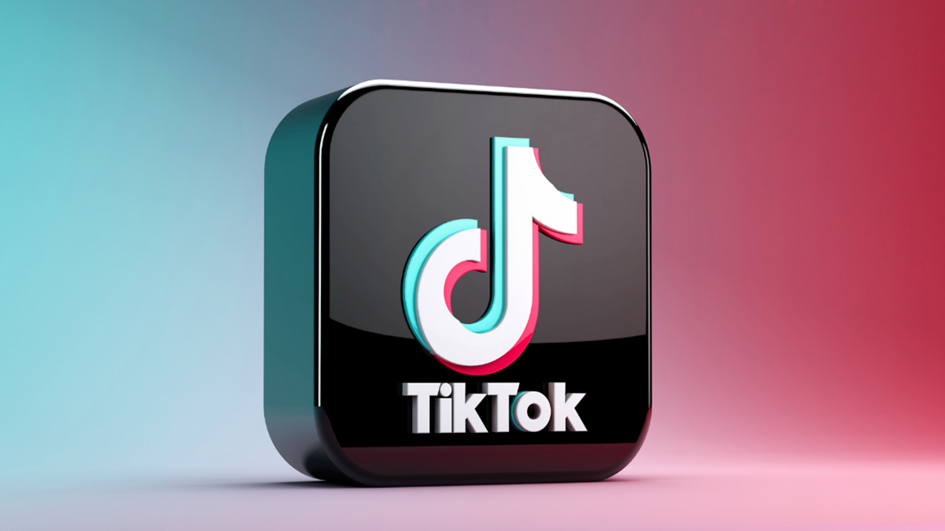 Hình nền Logo TikTok Full HD cho máy tính