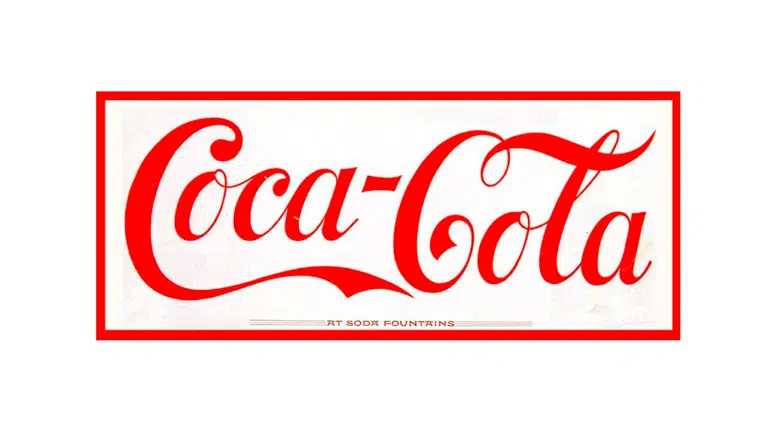 Logo Coca Cola 1891