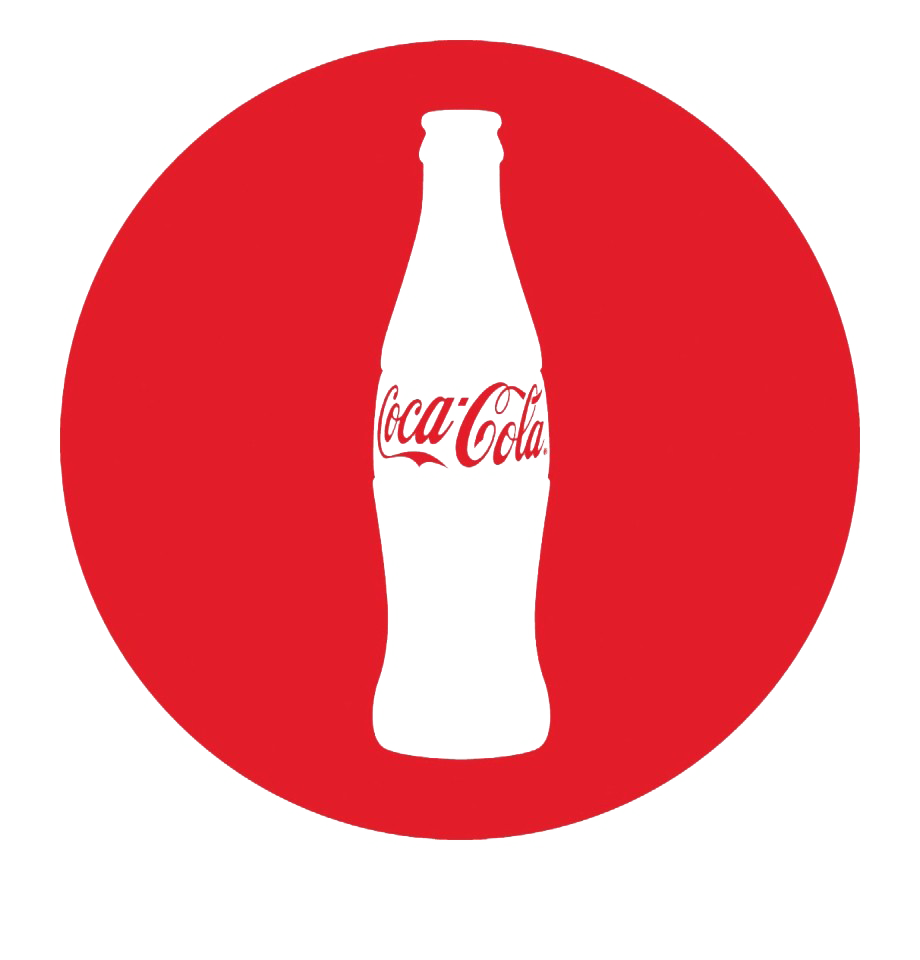 Logo Coca Cola tròn tách nền