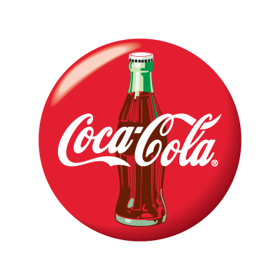 Logo hãng Coca Cola cho thiết kế