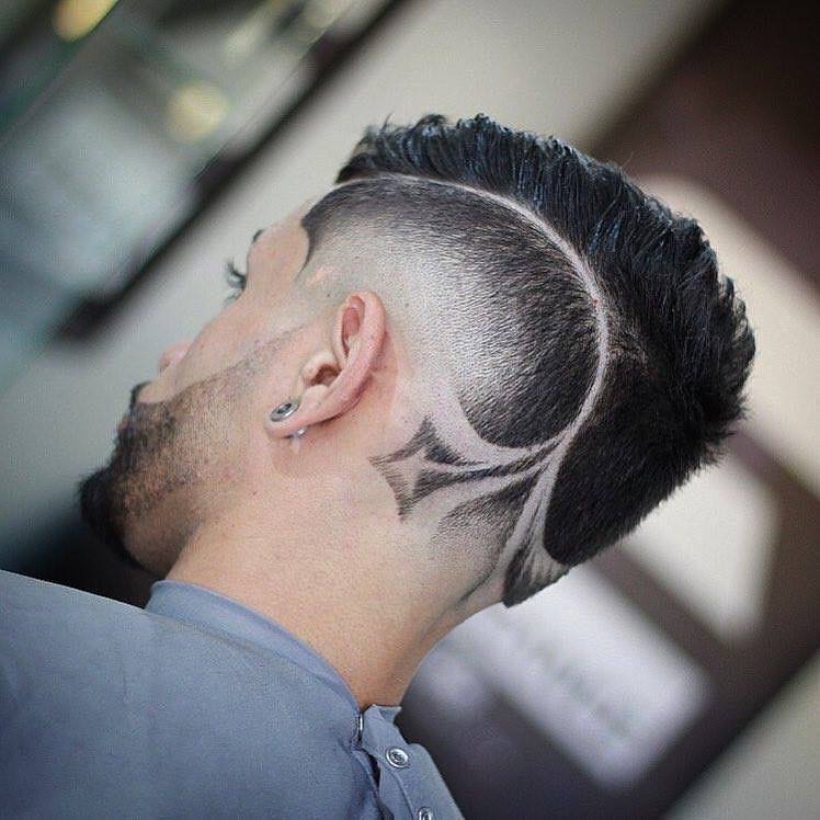 Tattoo trên tóc nam ngầu