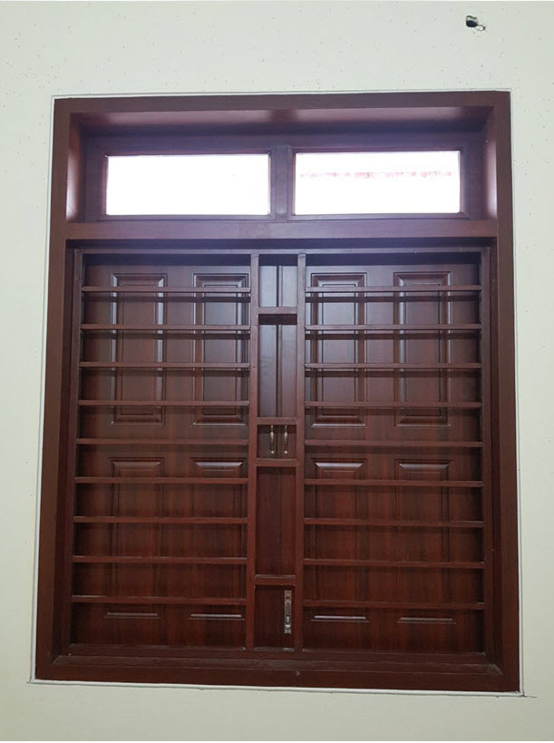Mẫu khung cửa sổ làm bằng gỗ