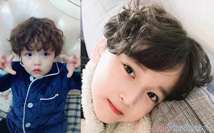 Các loại tóc xoăn đẹp tuyệt vời nhất cho những nhỏ xíu trai Hàn Quốc