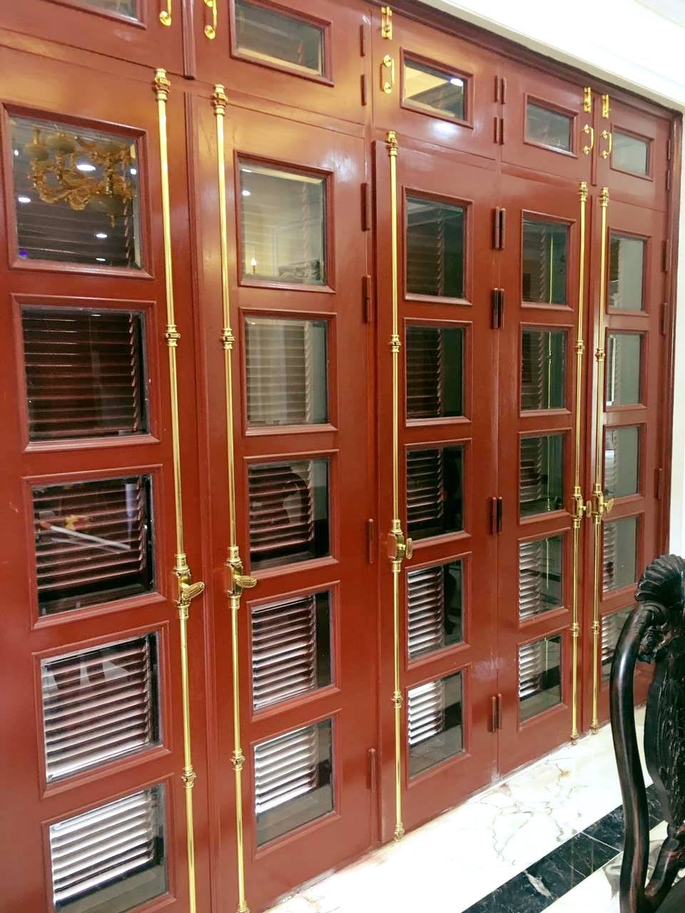 Mẫu cửa gỗ kính đẹp nhất