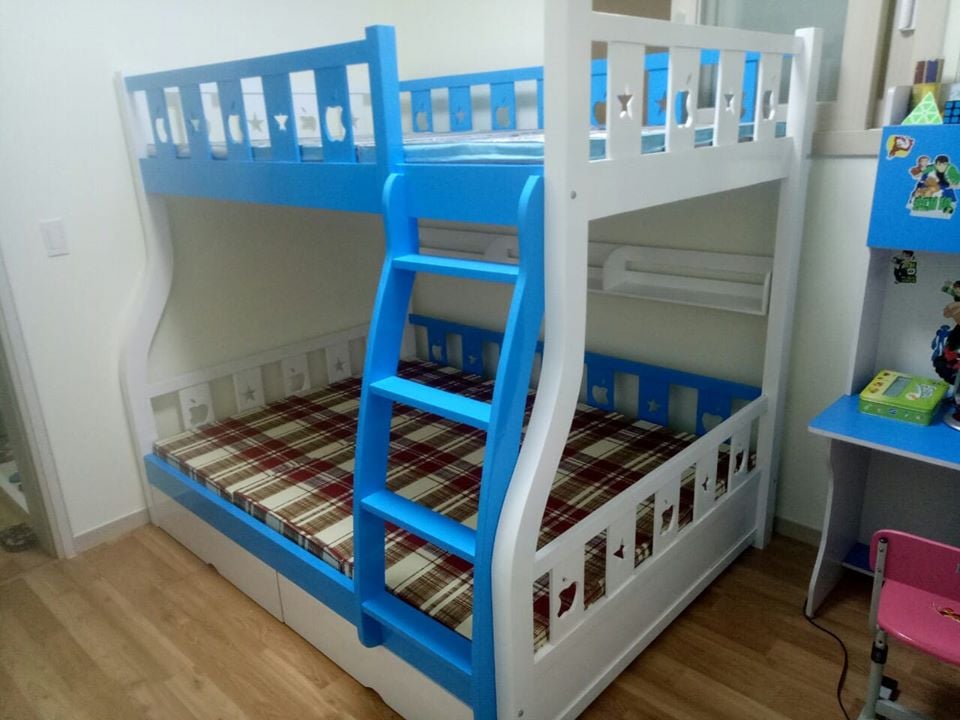Mẫu giường tầng trẻ em bằng nhựa