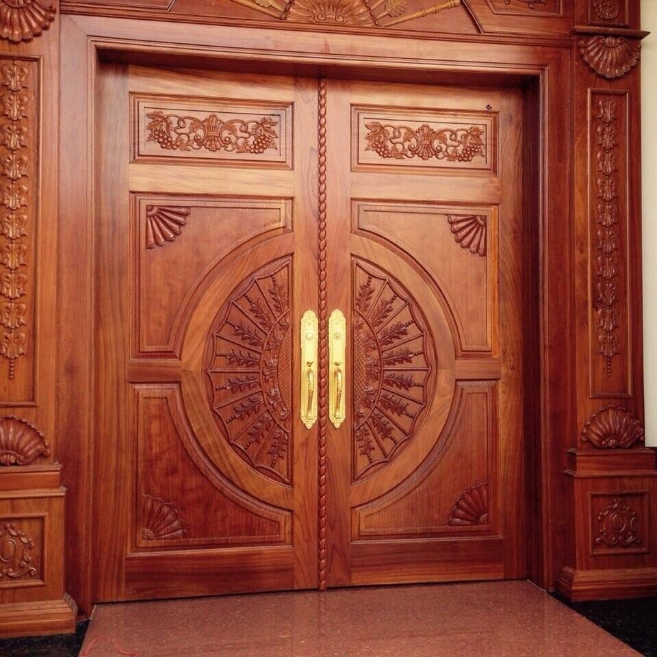 Mẫu khóa cửa gỗ cỡ lớn cho biệt thự