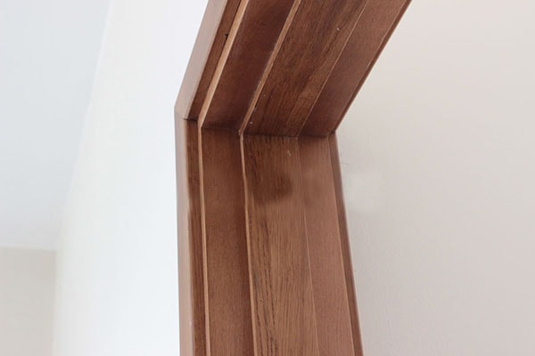 Mẫu nẹp cho khuôn cửa gỗ đơn giản