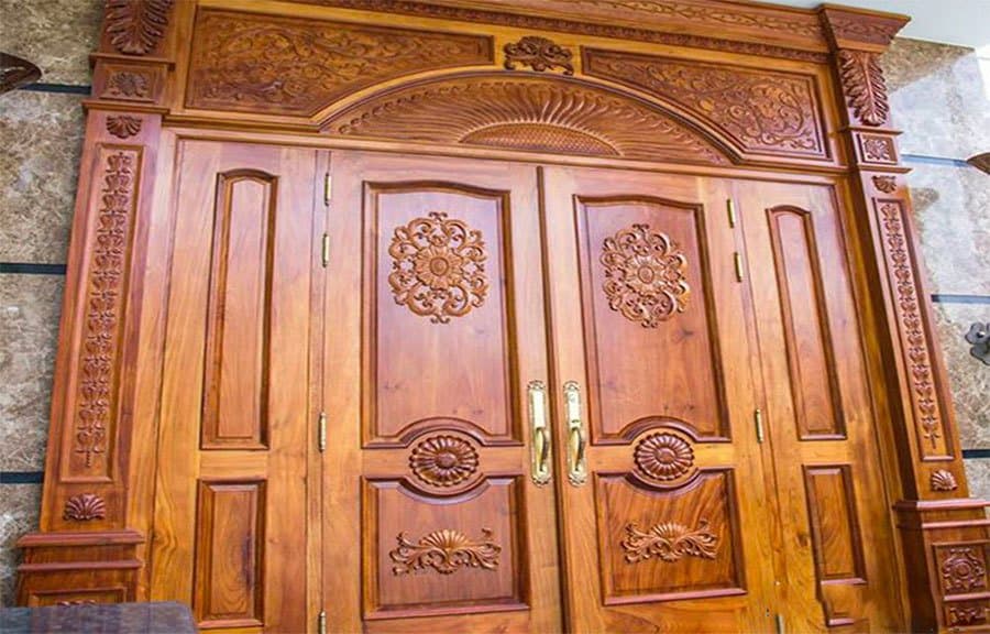 Mẫu phào chỉ cửa gỗ kiểu Âu