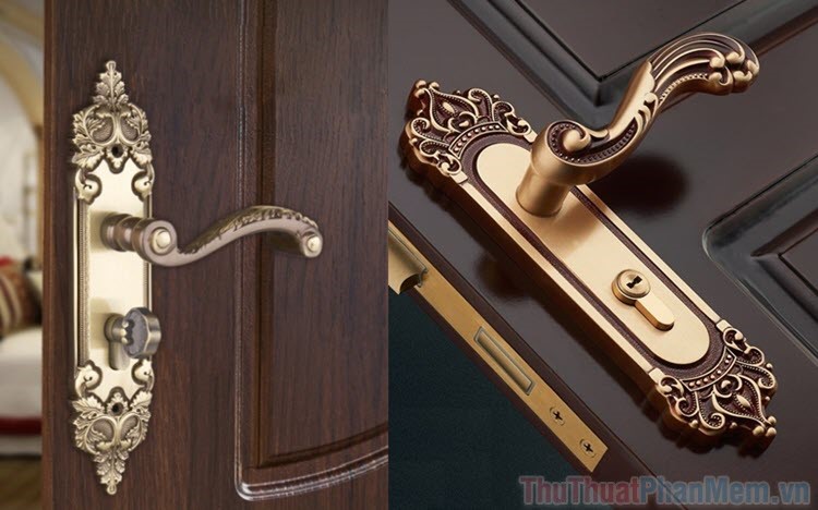 Những mẫu khóa cửa gỗ đẹp nhất