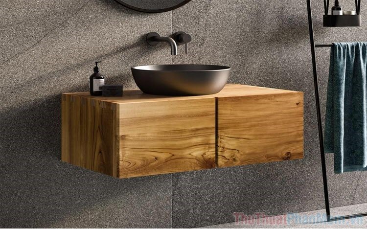 Những mẫu tủ lavabo gỗ đẹp nhất 2022