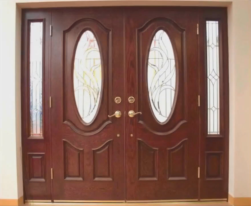 Mẫu cửa 4 cánh bằng gỗ đẹp