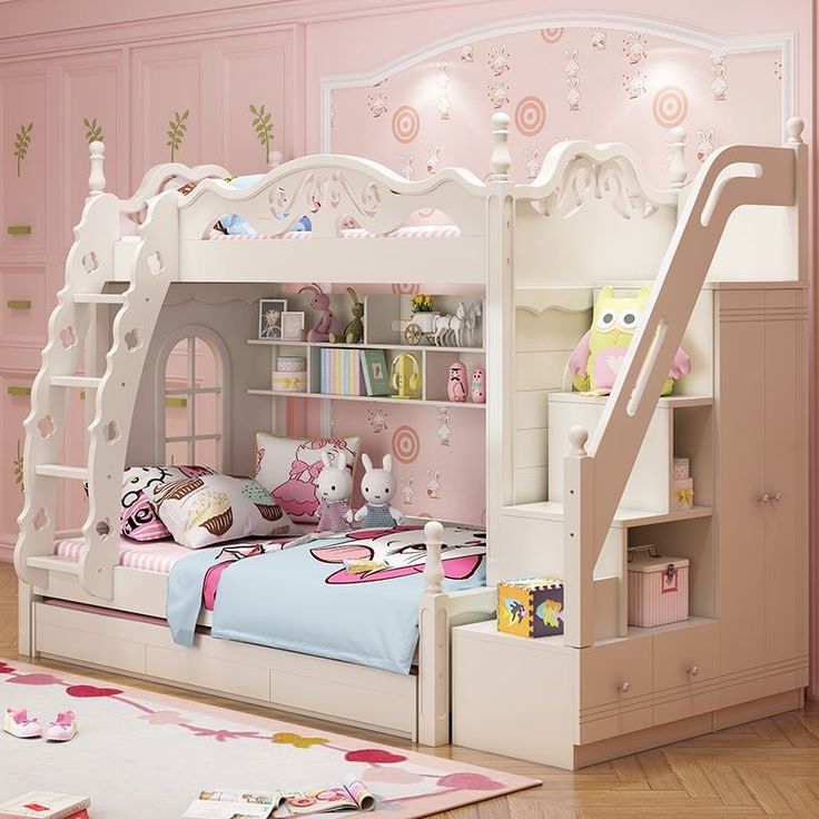 Giường công chúa 2 tầng đẹp