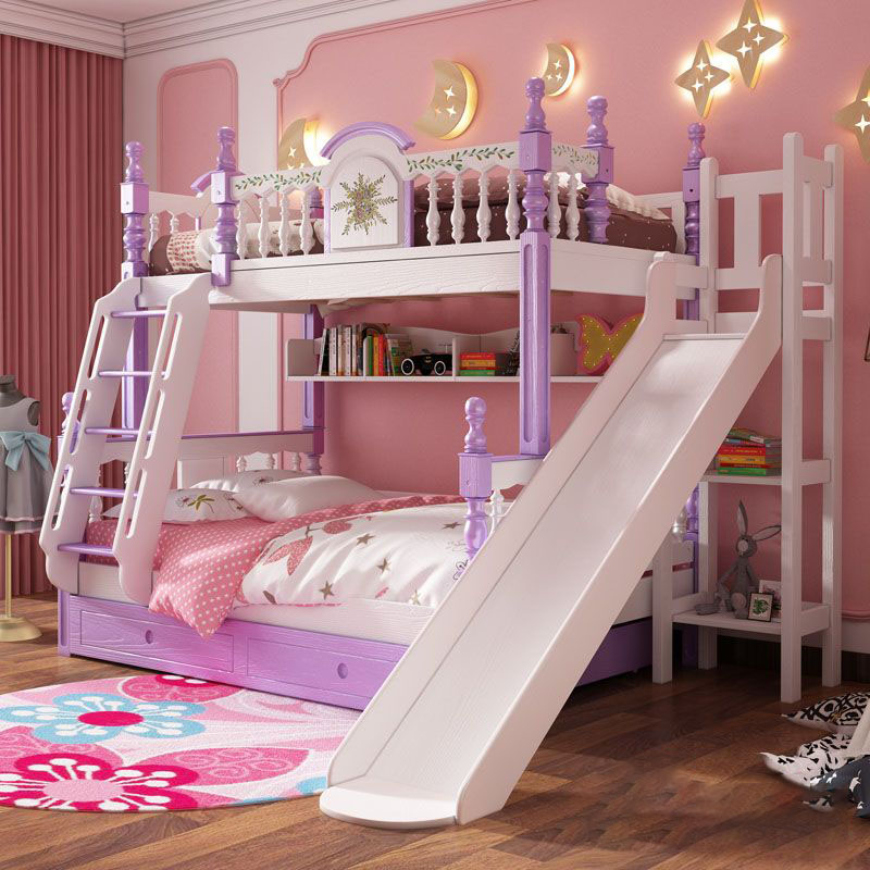 Giường công chúa 2 tầng cao cấp