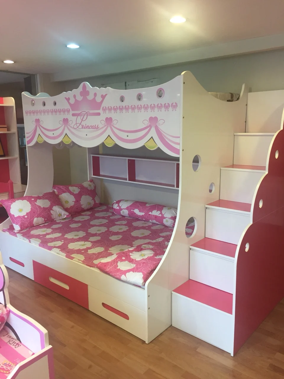 Mẫu giường tầng công chúa nhỏ