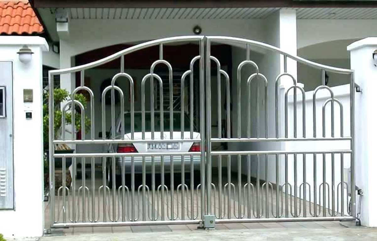 Mẫu cổng nhà biệt thự đơn giản