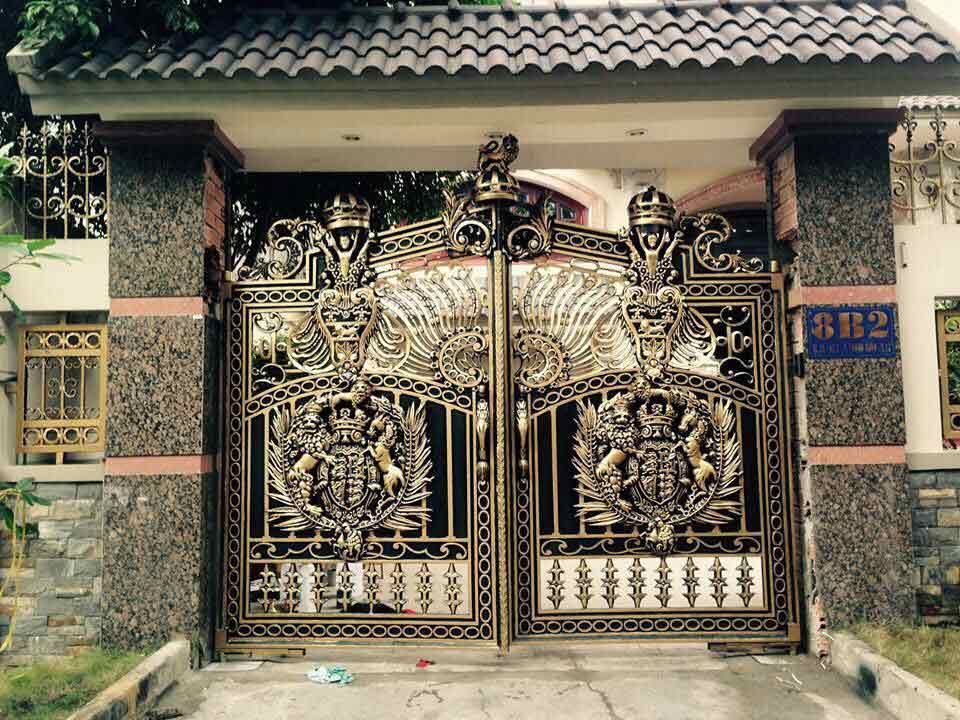 Mẫu cổng nhà đẹp và độc đáo