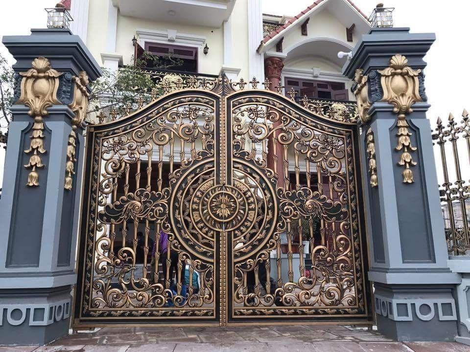 Mẫu cổng mái Thái
