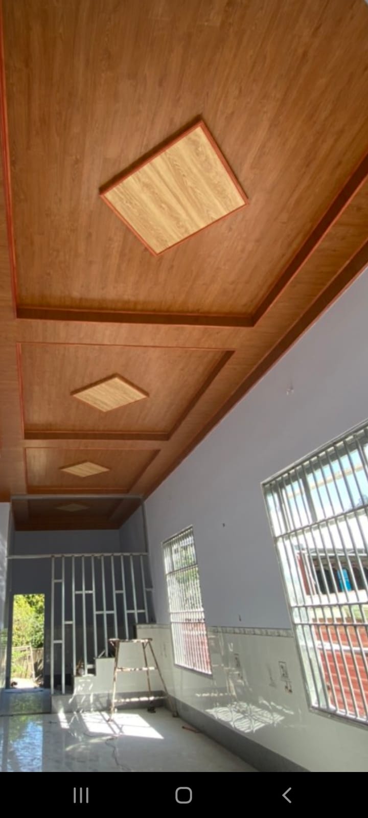 Mẫu thiết kế trần gỗ công nghiệp cao cấp đẹp nhất