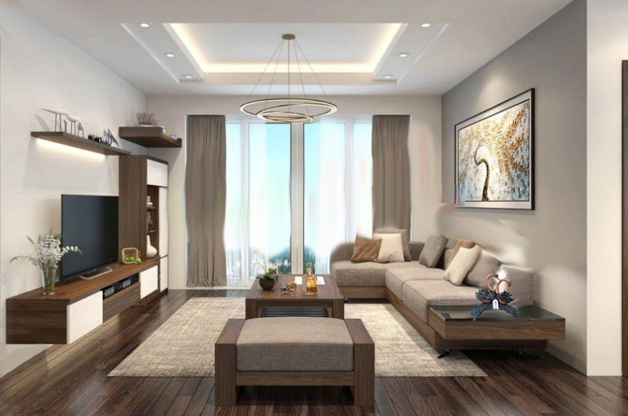 Mẫu trang trí phòng khách nhỏ 10m2