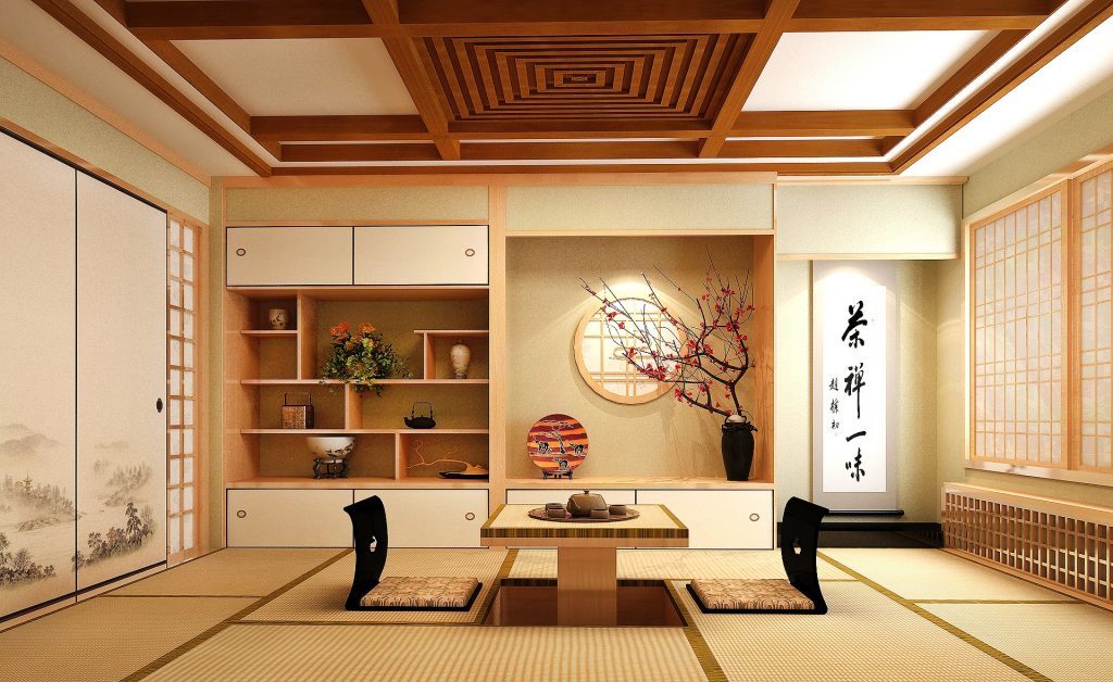 Mẫu nội thất kiểu Nhật