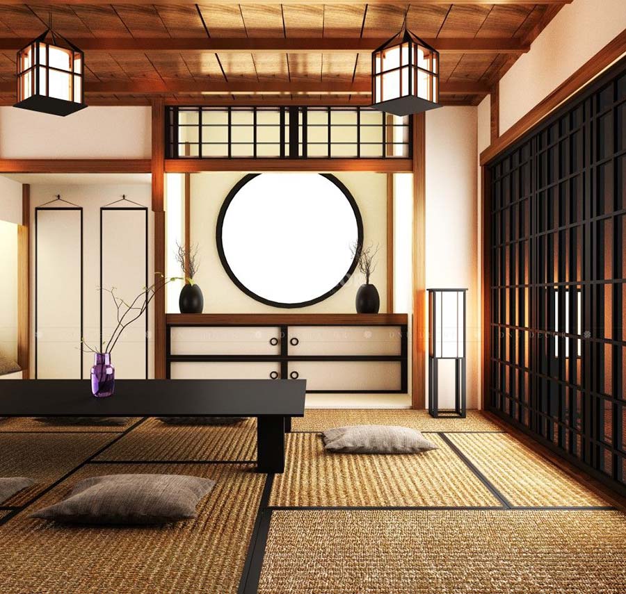 Mẫu nội thất Nhật Bản tuyệt đẹp